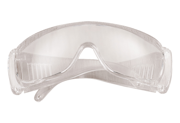 Transparente Schutzbrille