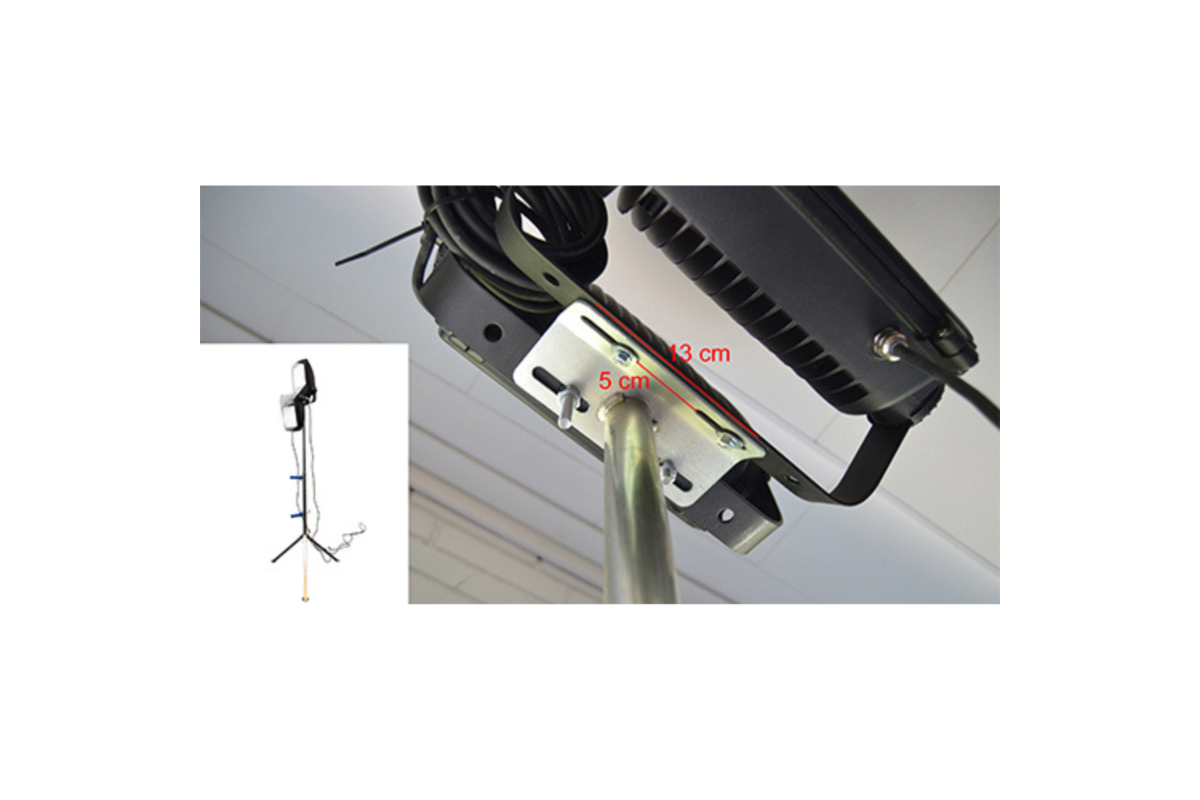 Stativ 2 Lampen 2.5 m