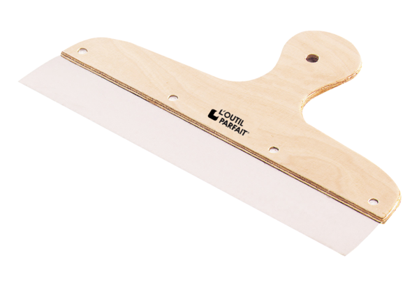 Dekorspachtel auf Ausschalung