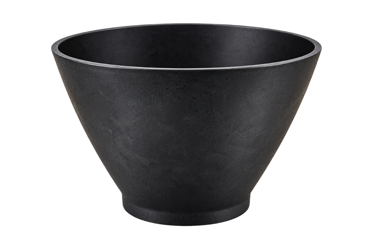 Ovaler Gipsbecher